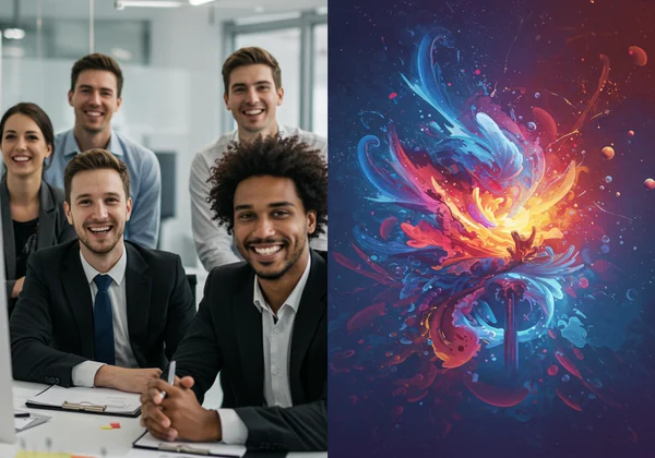 ब्रांडों के लिए डिजिटल मार्केटिंग में सामान्य बनाम अद्वितीय दृश्य।