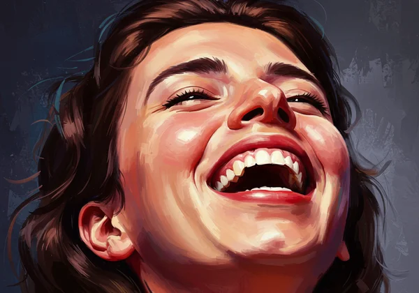 AI painting from creative photo, dynamic angle and expressive subject