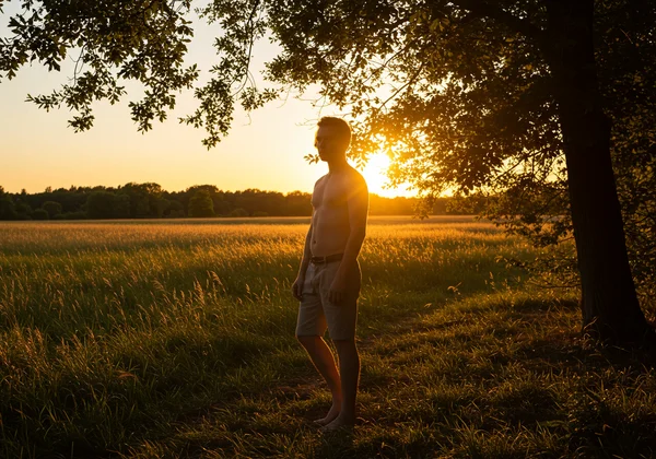 Photo showing optimal soft diffused golden hour lighting on subject