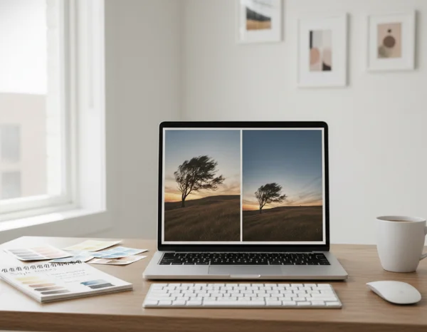 Testing ratios before painting